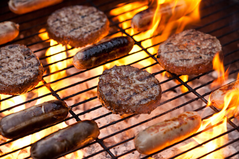 Eat BBQ in State house Hill